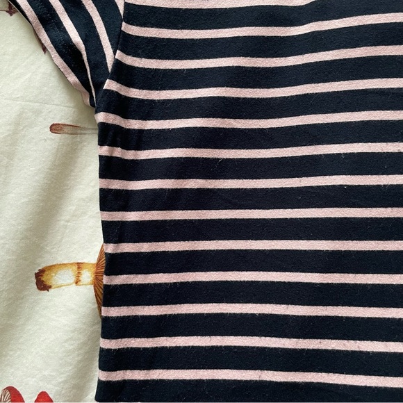 Ted Baker Striped Pink/Navy T-Shirt - Picture 4 of 5